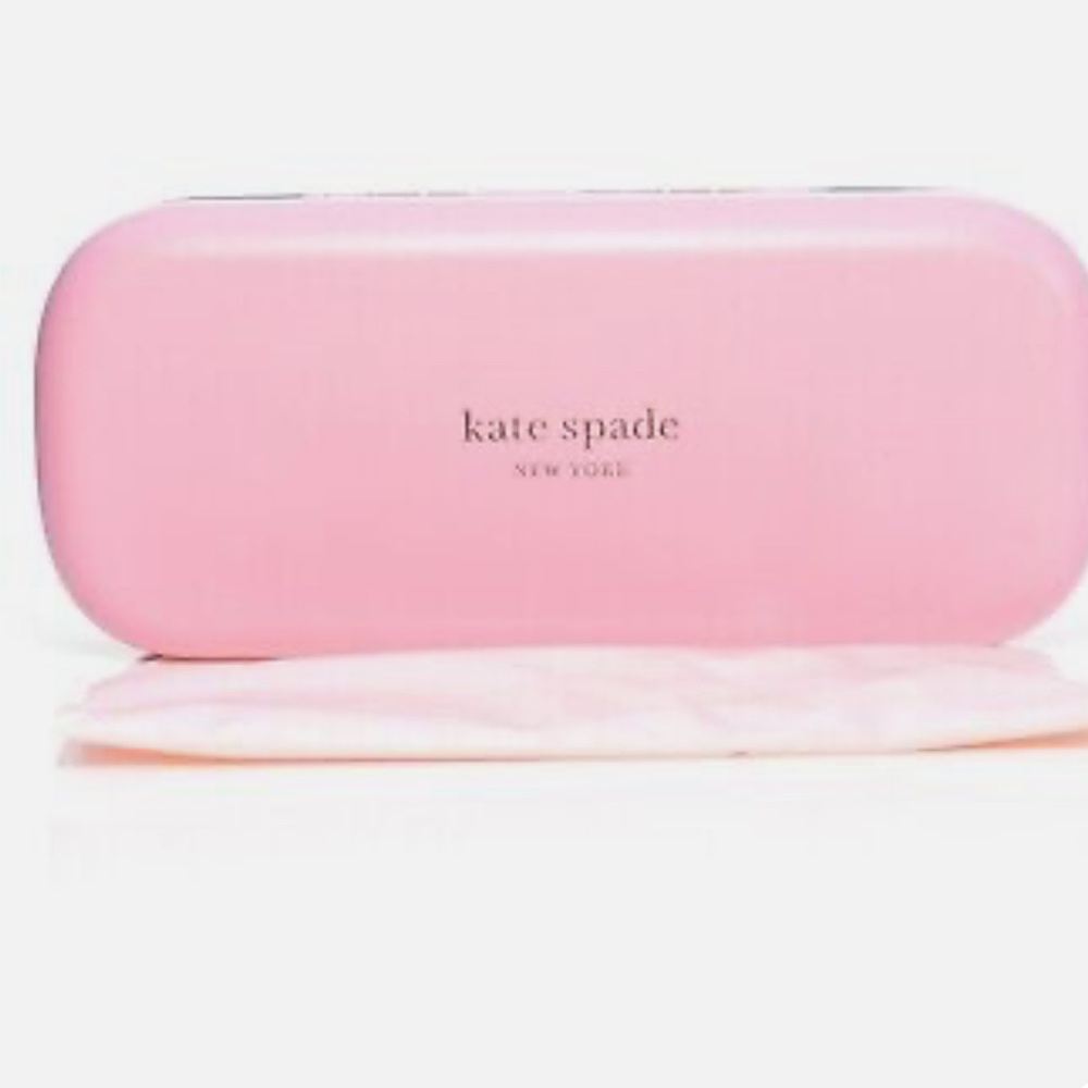 Kate Spade New Authentic Hard Clamshell Eyeglasses Case - Pink - Picture 1 of 12